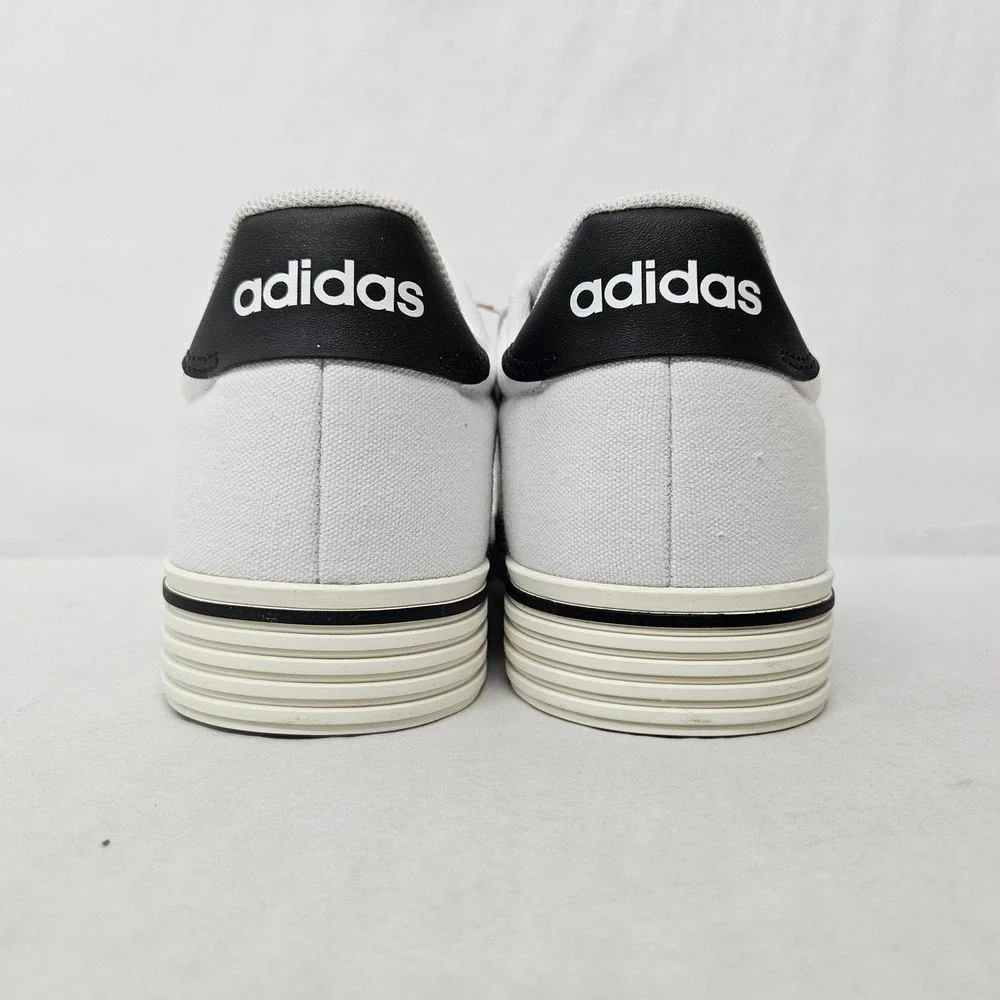 Adidas Daily 4.0 Skateboarding Shoe IF6659 White Black Off White Women Size 10.5